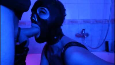 Eva Latex Deep Sucked Big Cock In Bathroom Latex Mask Rubber Fetish Milf Mature Leather Hard - hclips.com