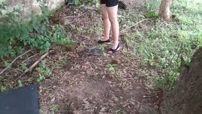 Everbest Stranger Caught Mom Masturbating Then Fuck Hard In Public Forest Outdoor Sex - hclips.com