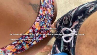 On Vacation at the Beach Grinding my Dick on Step's Mom Big Ass - xxxfiles.com - India - Brazil