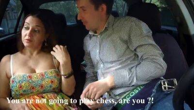 Deepthroat in taxi Russian milf woman's reaction to harassment (Alina Tumanova) - xxxfiles.com - Russia