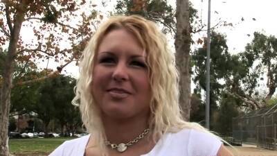 Soccer Mom gets Monster Black Dick while at the Park - nvdvid.com