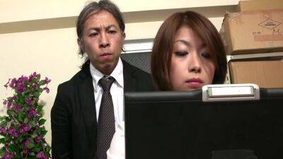 Oh No! Japanese Hot Milf Fucked At The Office By Her Boss! - upornia.com - Japan