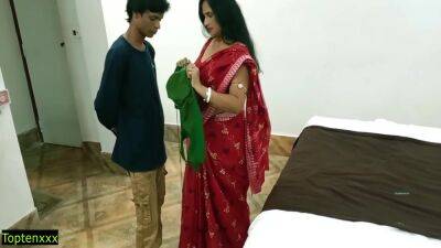 Indian Young Bra Sales Boy Fucked Beautiful Milf Bhabhi! Hot Sex 11 Min - hclips.com - India