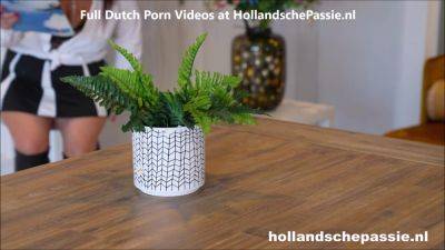 Dutch Sabine gives a helping hand to Hollandschepassie's horny milf roleplay - sexu.com - Netherlands