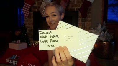 Its Christmas Time With Fiona Fluxx! Shes Been Nice This Year But Gets Naughty With Santas Gifts! - Hot Milf - hclips.com