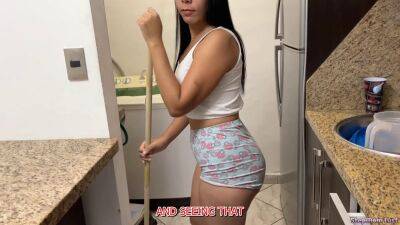 Beautiful Married Woman Milf Washing and Cleaning in my House has a Big ASS - sunporno.com - Japan - Colombia