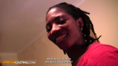 Job Interview - Natural Black MILF Anal by Big White Dick Fake Agent in Job Interview - hotmovs.com