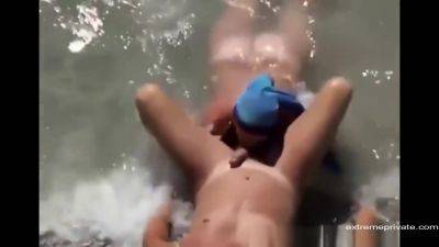 Mom Caught Sucking A Dick In The Surf - hclips.com