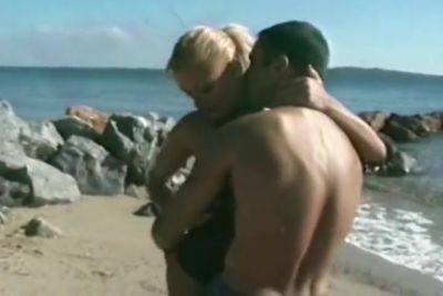 Perfect French Milf Assfucked On The Beach - hclips.com - France