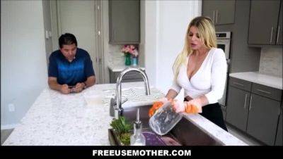 Brooklyn Chase - Blonde MILF Stepmom Brooklyn Chase: Free Use for Young Stepson Anytime - porntry.com